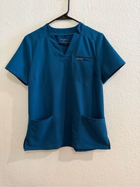Jaanuu Scrub Uniform Carribean Blue Medium